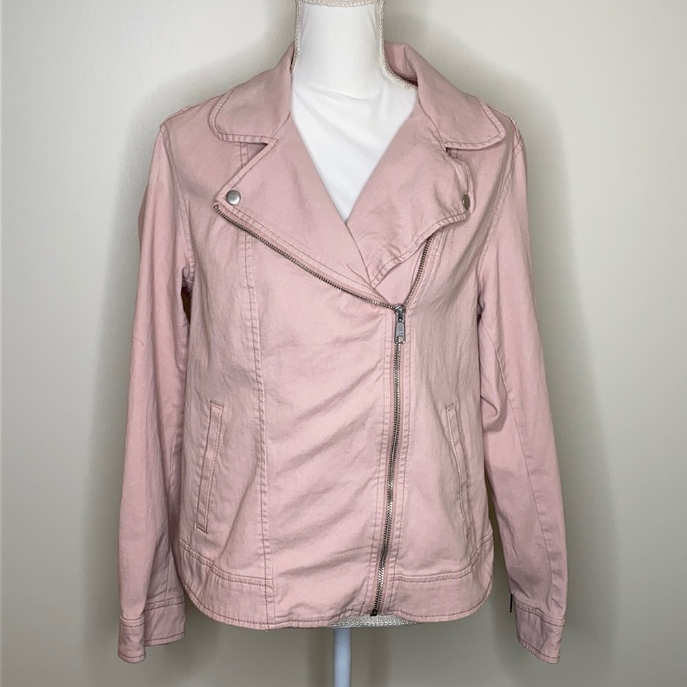 NWT Old Navy Pink Moto Jacket